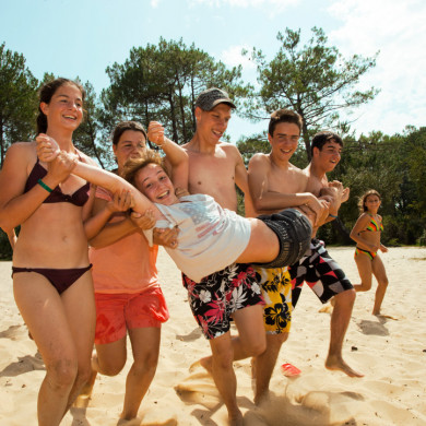 sejour vacances famille lacanau ados